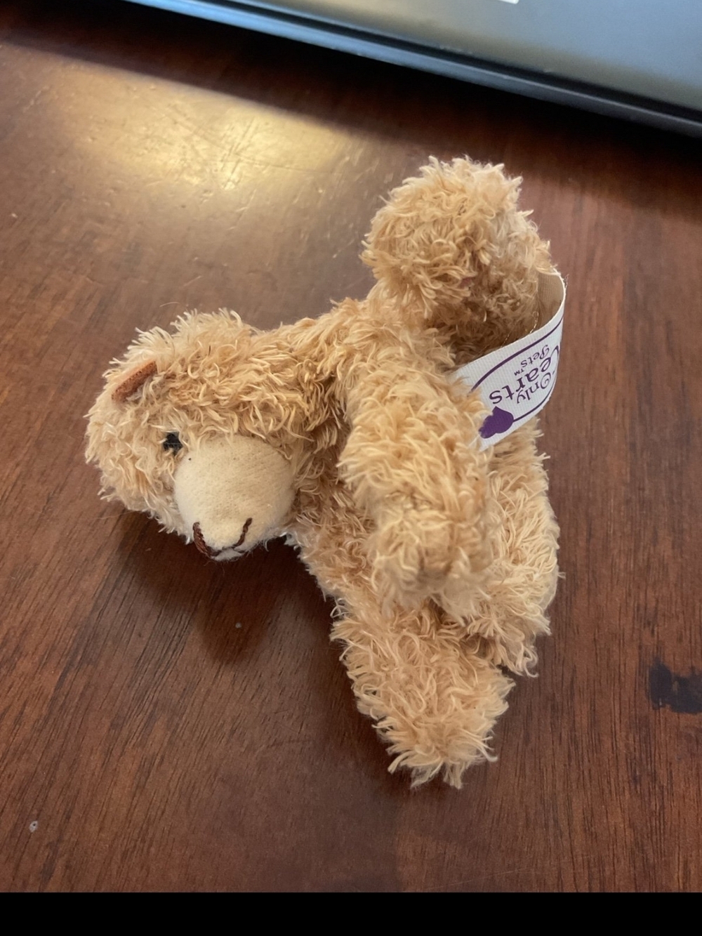 Only Hearts Club Pets Mini Plush Pet tan, furry puppy dog? bear?